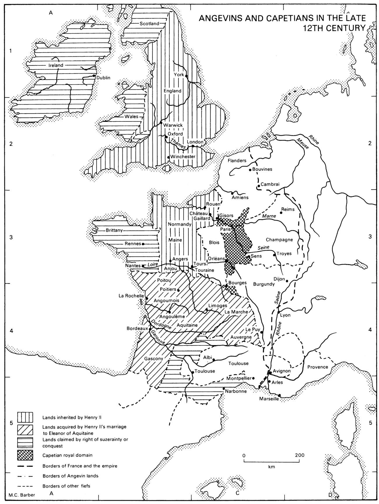 14. Angevins and Capetians in late 12th Century